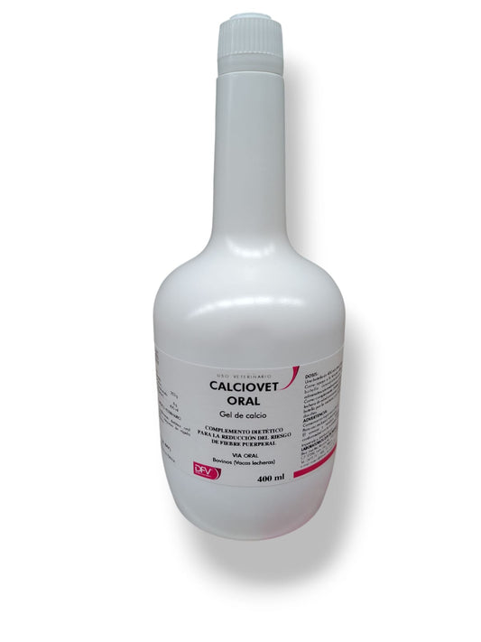 CALCIOVET Oral – Calcio y Magnesio en Gel para Vacas Lecheras (400 ml)