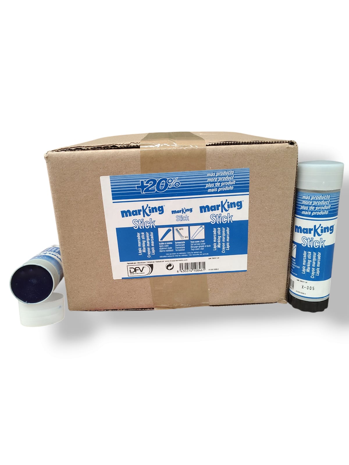 Marcadores Lápiz Marking Stick DFV – Termoestables +20% producto (Rojo, Azul, Verde)