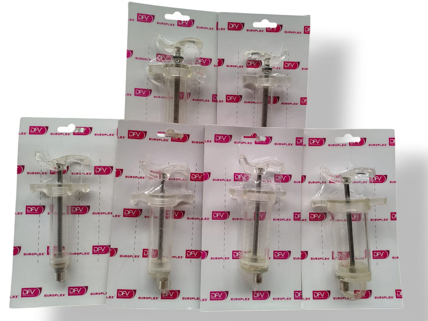 Jeringas EUROPLEX Reusables 10,20,30 y 50 ml Con y sin Dosificador