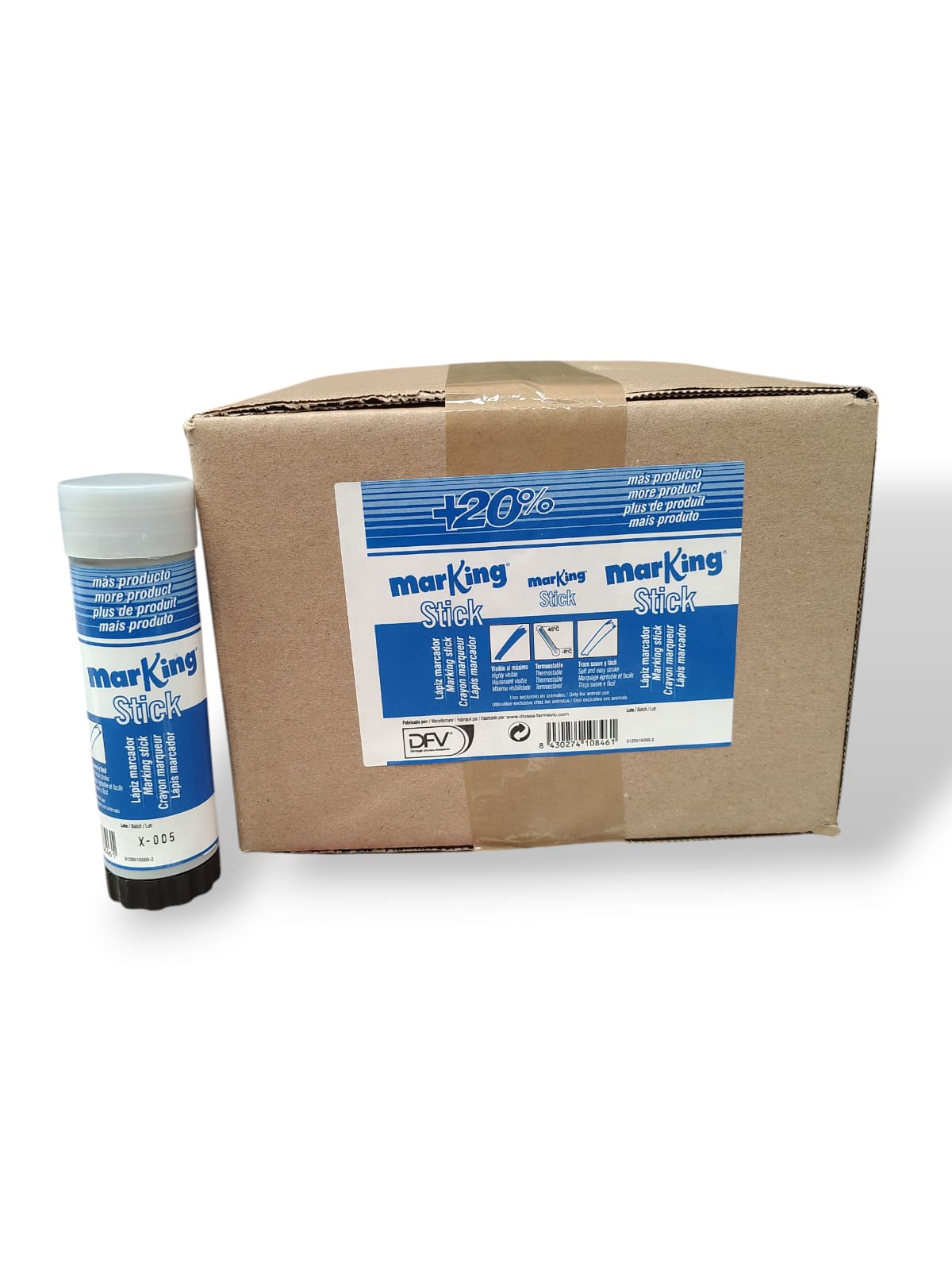 Marcadores Lápiz Marking Stick DFV – Termoestables +20% producto (Rojo, Azul, Verde)