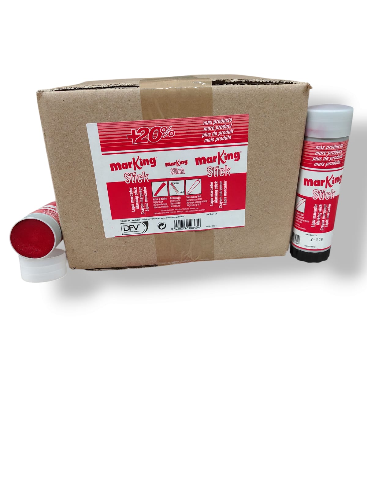 Marcadores Lápiz Marking Stick DFV – Termoestables +20% producto (Rojo, Azul, Verde)
